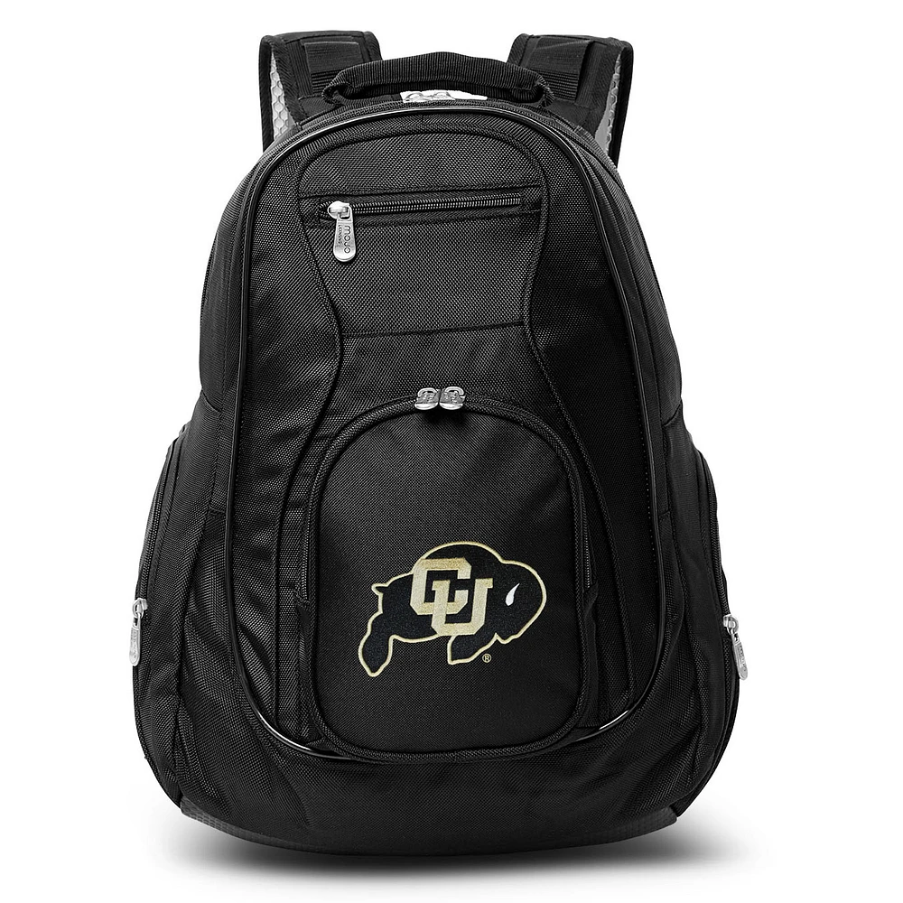 MOJO Black Colorado Buffaloes 19'' Laptop Travel Backpack