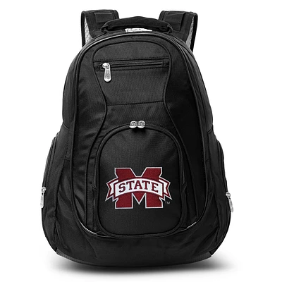 MOJO Black Mississippi State Bulldogs 19'' Laptop Travel Backpack