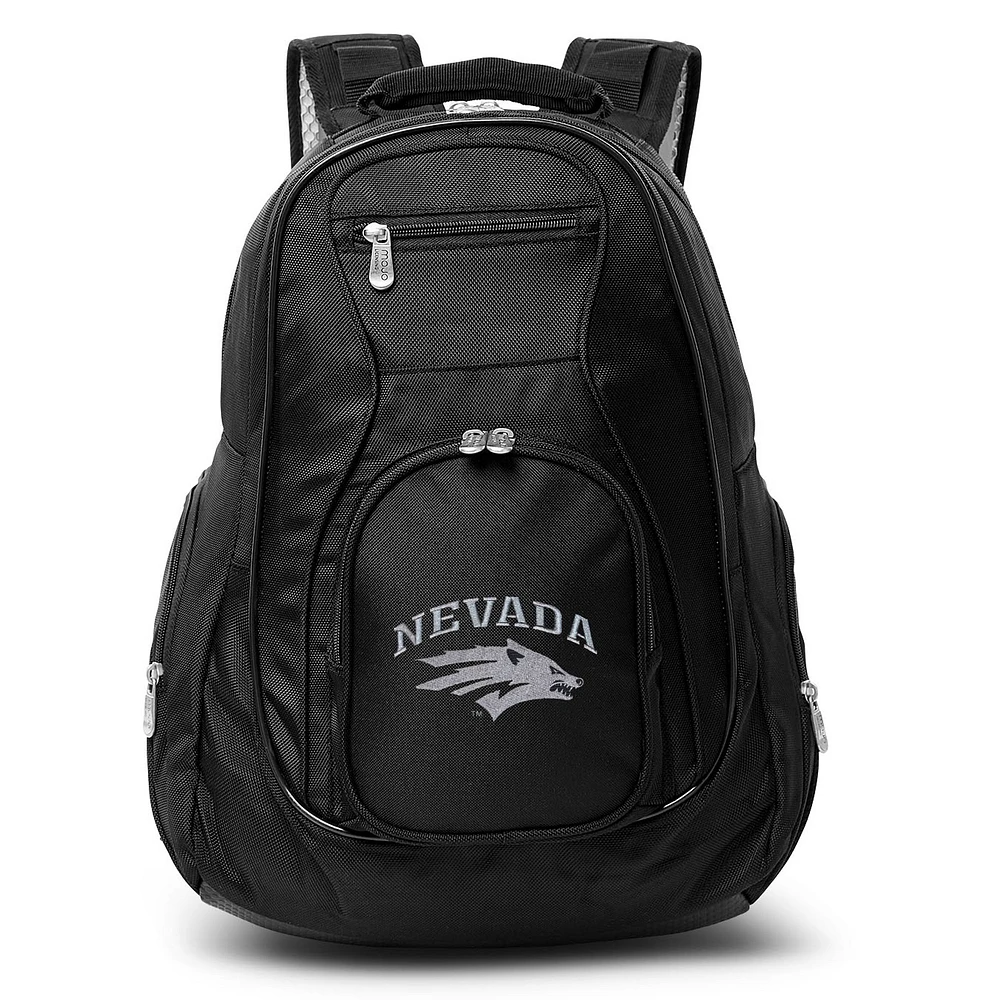 MOJO Gray Nevada Wolf Pack 19'' Laptop Travel Backpack