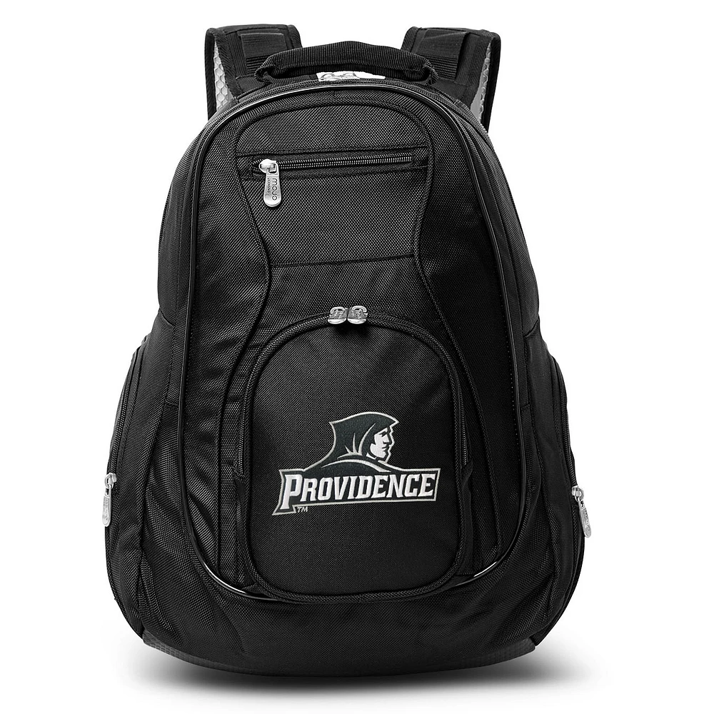 MOJO Black Providence Friars 19'' Laptop Travel Backpack
