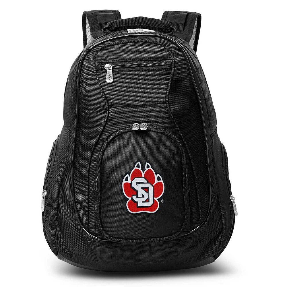 MOJO Black South Dakota Coyotes 19'' Laptop Travel Backpack