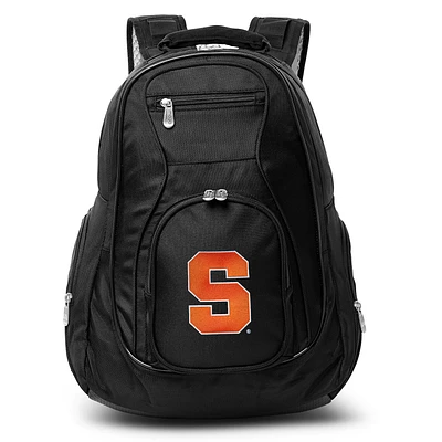 MOJO Black Syracuse Orange 19'' Laptop Travel Backpack