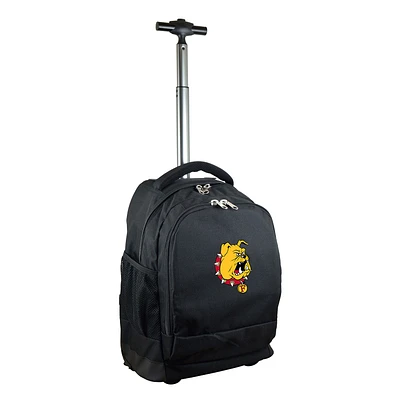 Ferris State Bulldogs 19'' Premium Wheeled Backpack