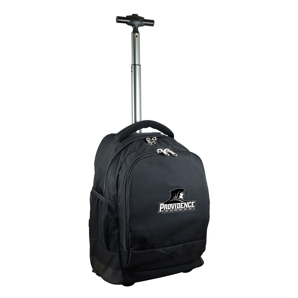 Black Providence Friars 19'' Premium Wheeled Backpack