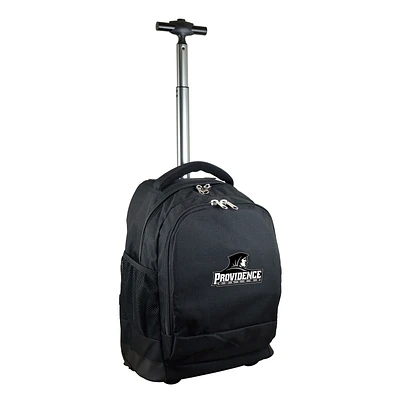 Black Providence Friars 19'' Premium Wheeled Backpack