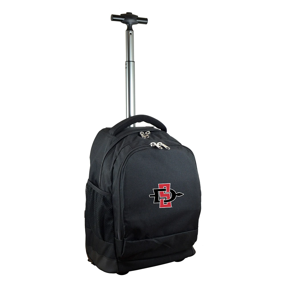 San Diego State Aztecs 19'' Premium Wheeled Backpack