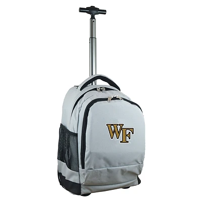 Gray Wake Forest Demon Deacons 19'' Premium Wheeled Backpack