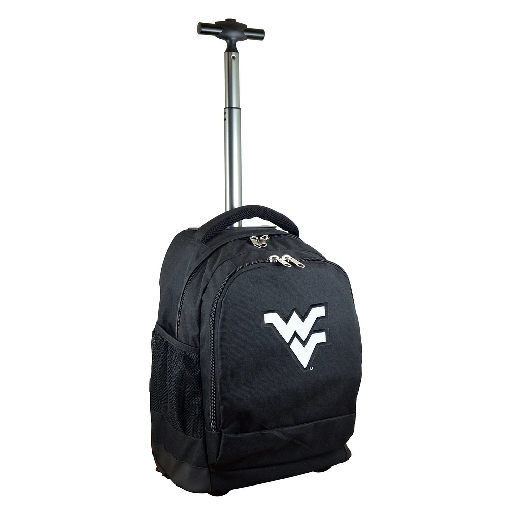 West Virginia Mountaineers 19'' Premium Wheeled Backpack