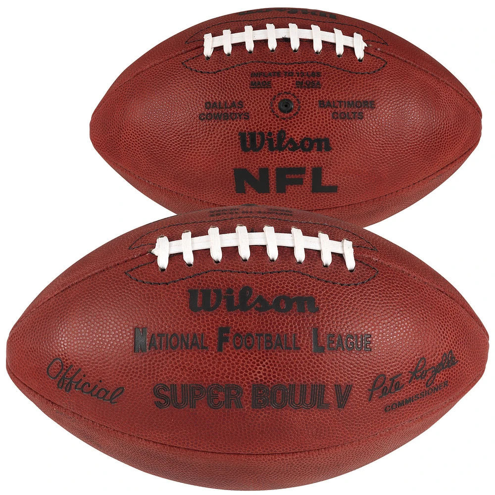 Super Bowl V Wilson Official Game Football