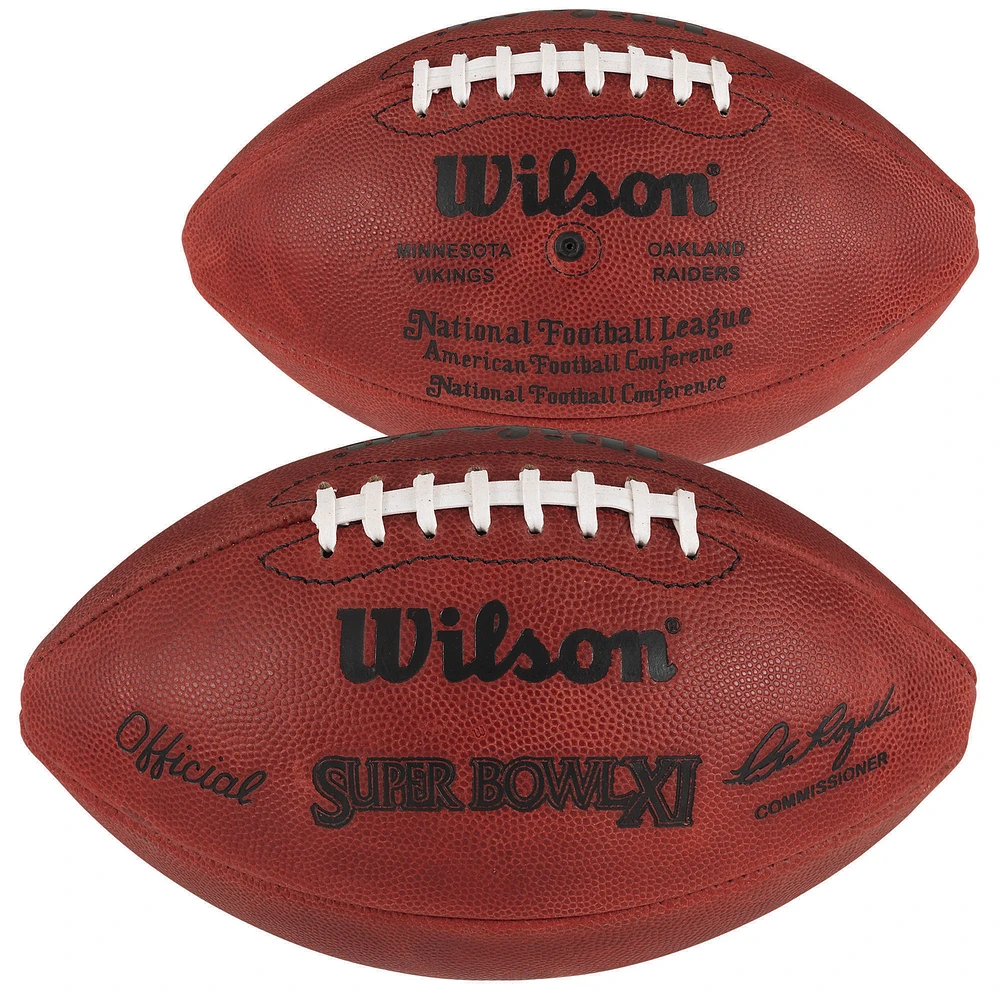 Super Bowl XI Wilson Official Game Football