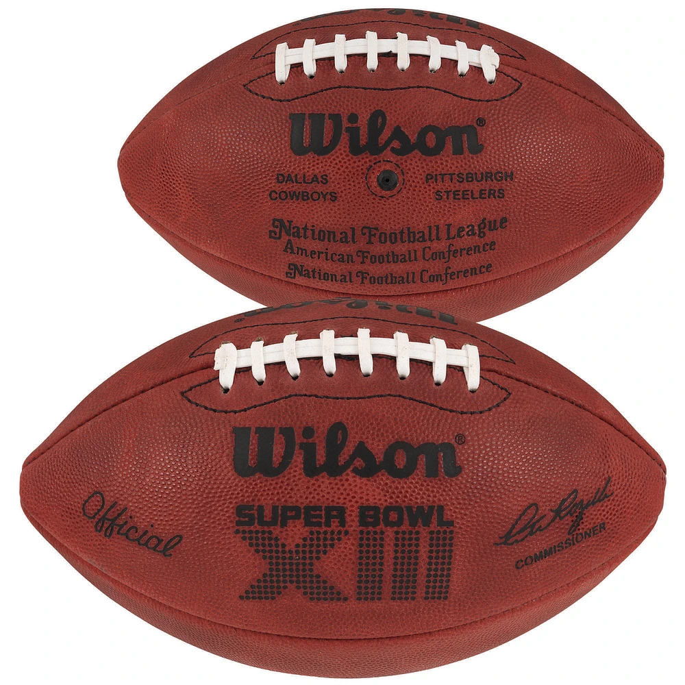 Super Bowl XIII Wilson Official Game Football