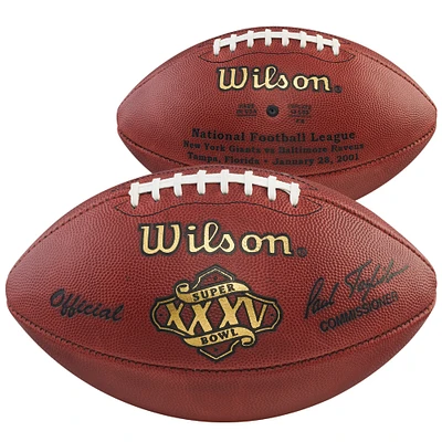 Super Bowl XXXV Wilson Official Game Football