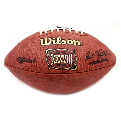 Super Bowl XXXVIII Wilson Official Game Football