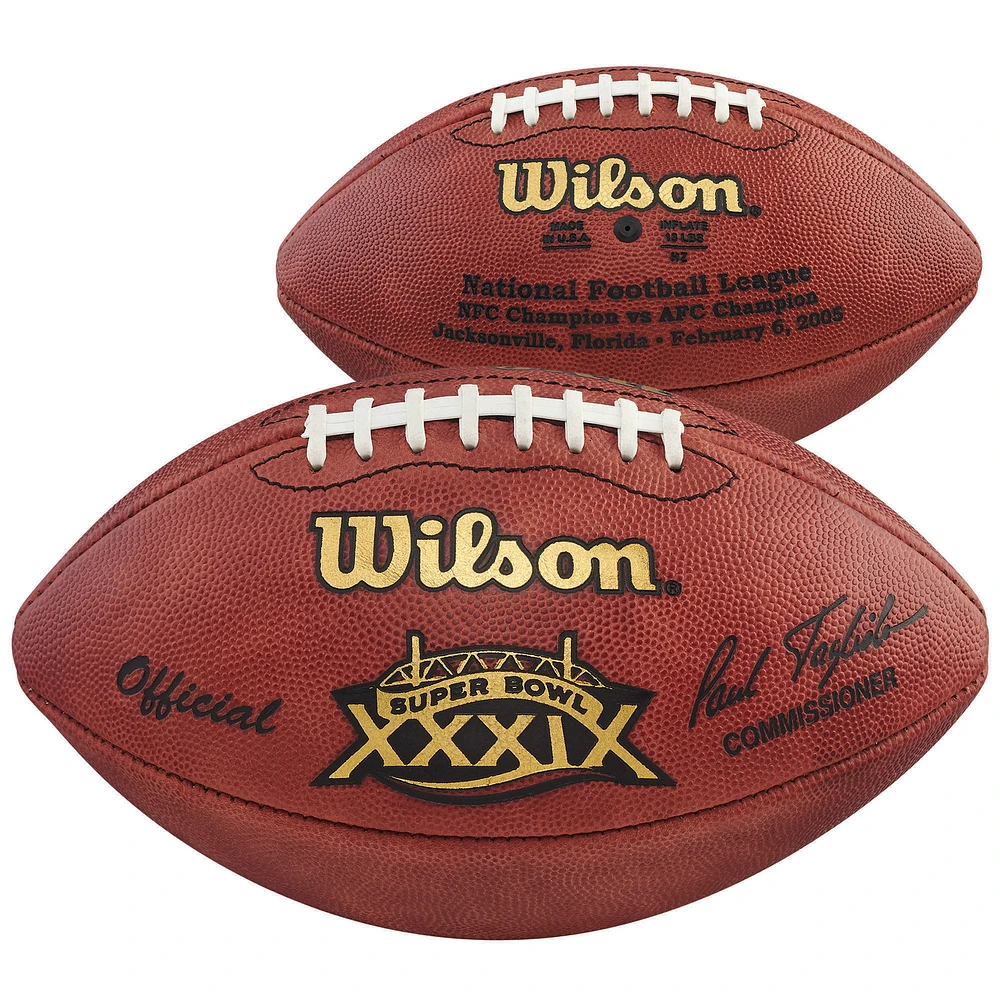 Super Bowl XXXIX Wilson Official Game Football