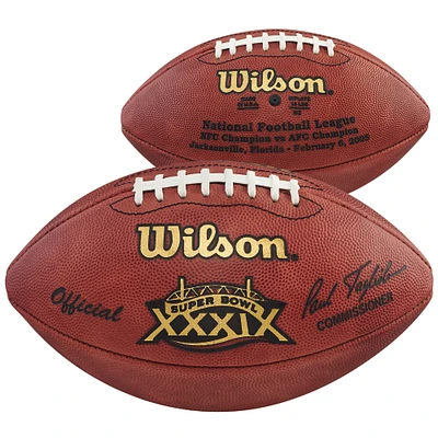 Super Bowl XXXIX Wilson Official Game Football