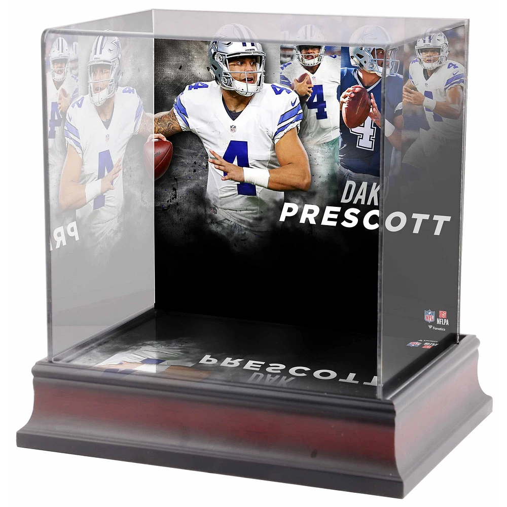 Dak Prescott Dallas Cowboys Deluxe Mini Helmet Case