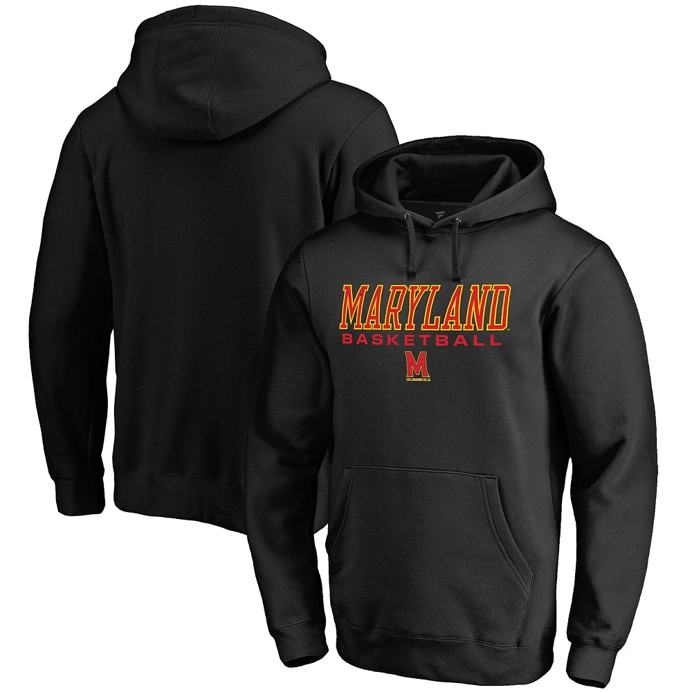 Men's Black Maryland Terrapins Team Unity Pullover Hoodie
