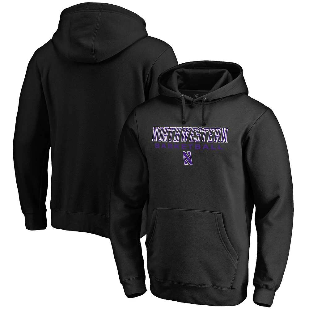 Men's Black Northwestern Wildcats Team Unity Pullover Hoodie