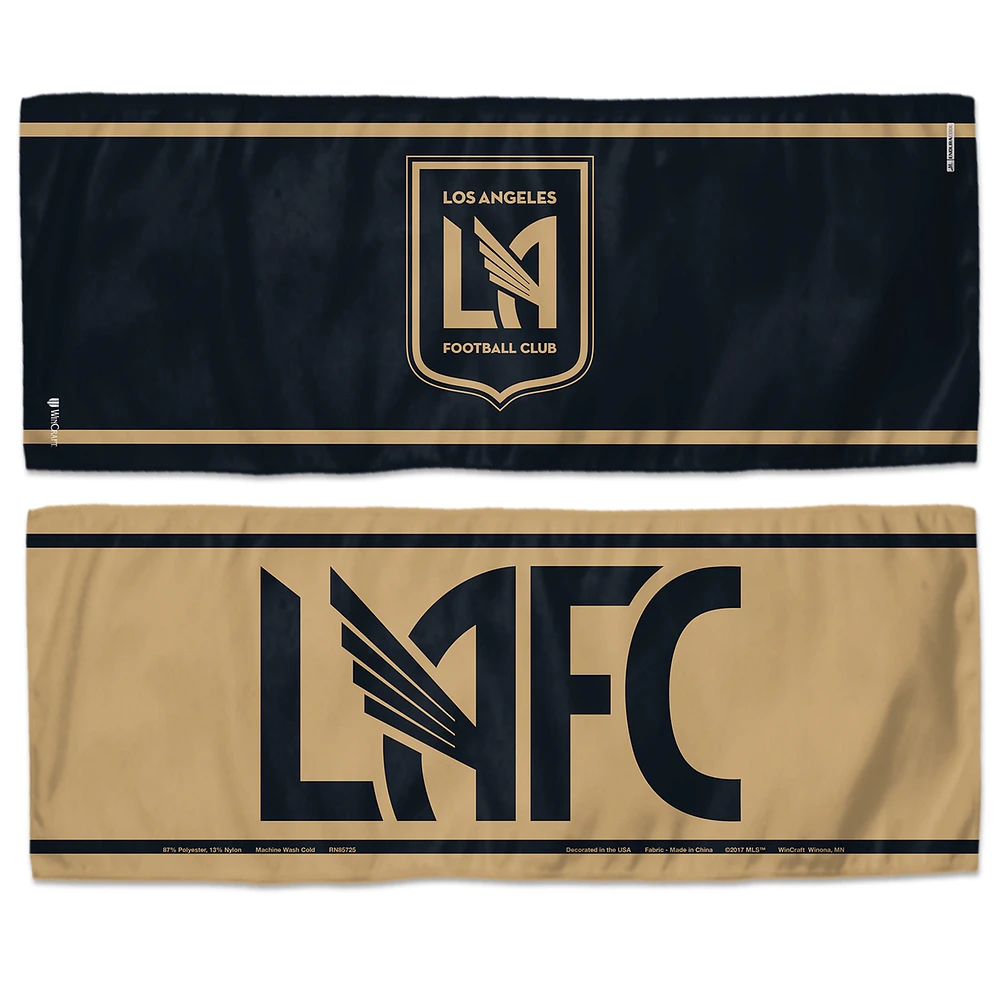 WinCraft LAFC 12" x 30" Double-Sided Cooling Towel