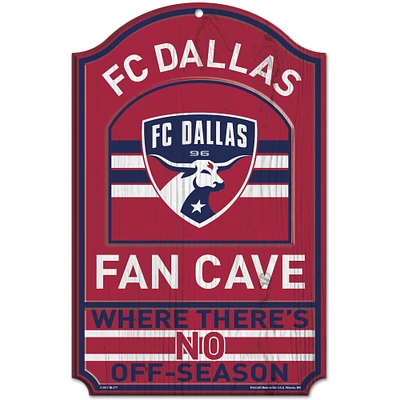 WinCraft FC Dallas 11" x 17" Wood Sign