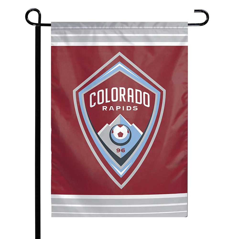 WinCraft Colorado Rapids 12" x 18" Double-Sided Garden Flag