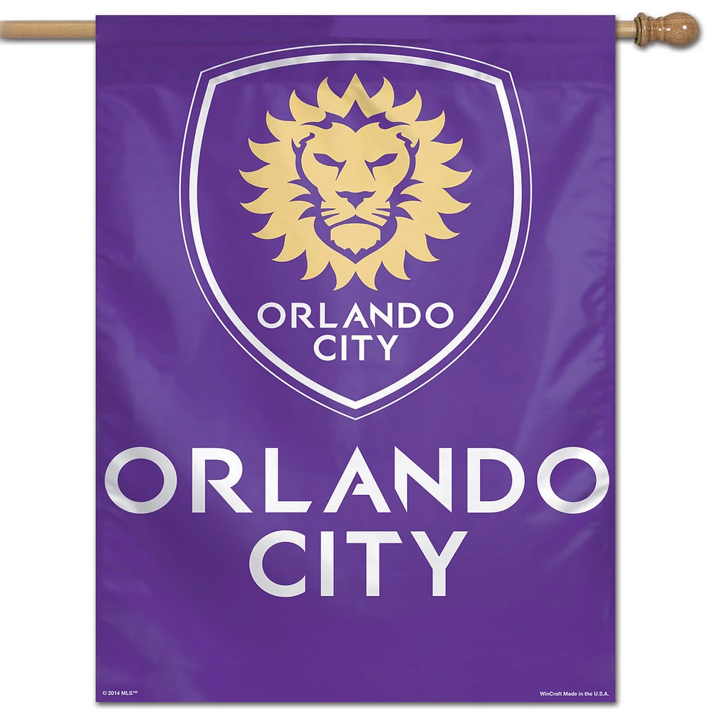 WinCraft Orlando City SC 28" x 40" Single-Sided Vertical Banner