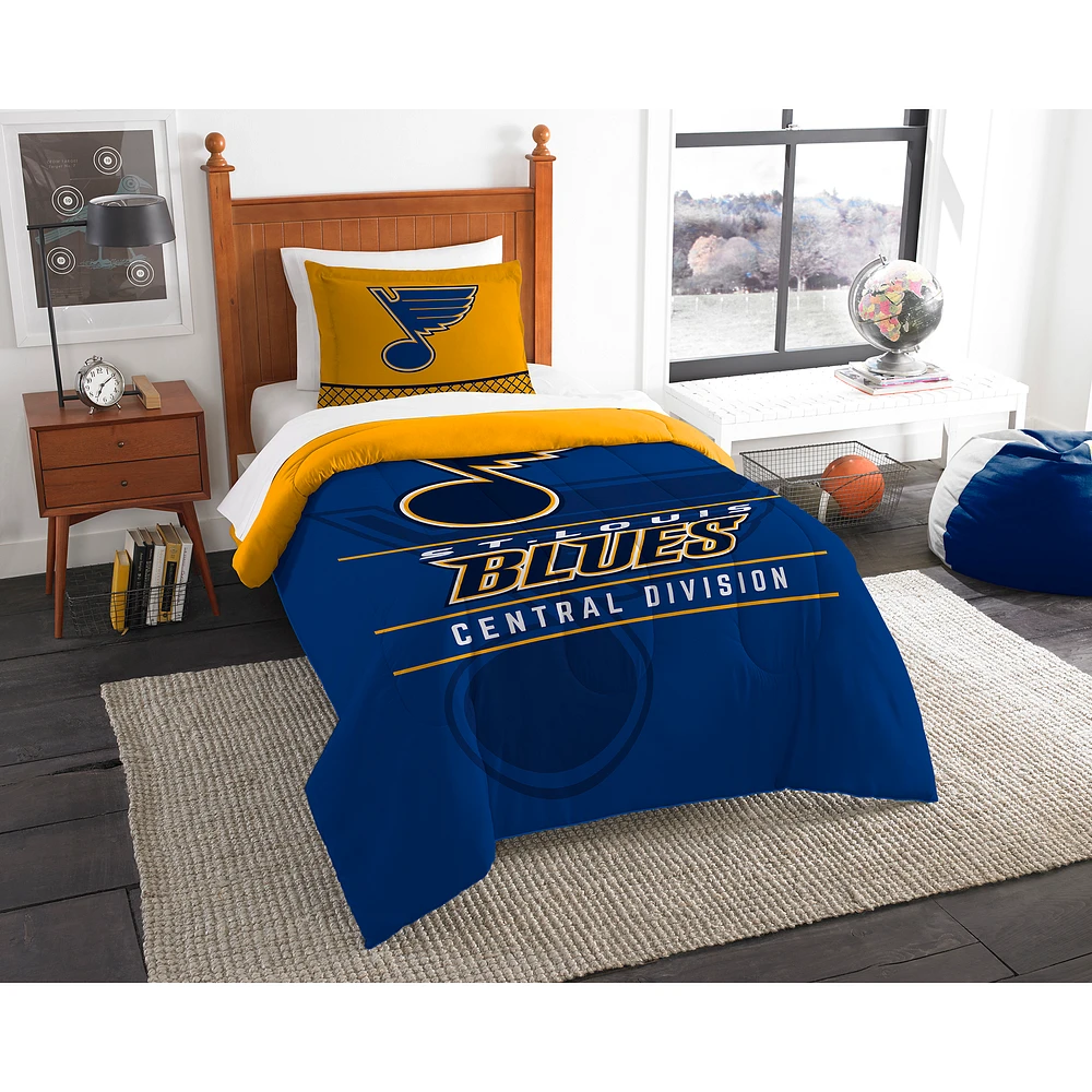 The Northwest Company St. Louis Blues NHL Draft Twin Comforter Set