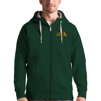 Men's Antigua NDSU Bison Victory Full-Zip Hoodie