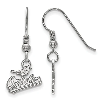 Women's Baltimore Orioles Sterling Silver Extra-Small Dangle Earrings