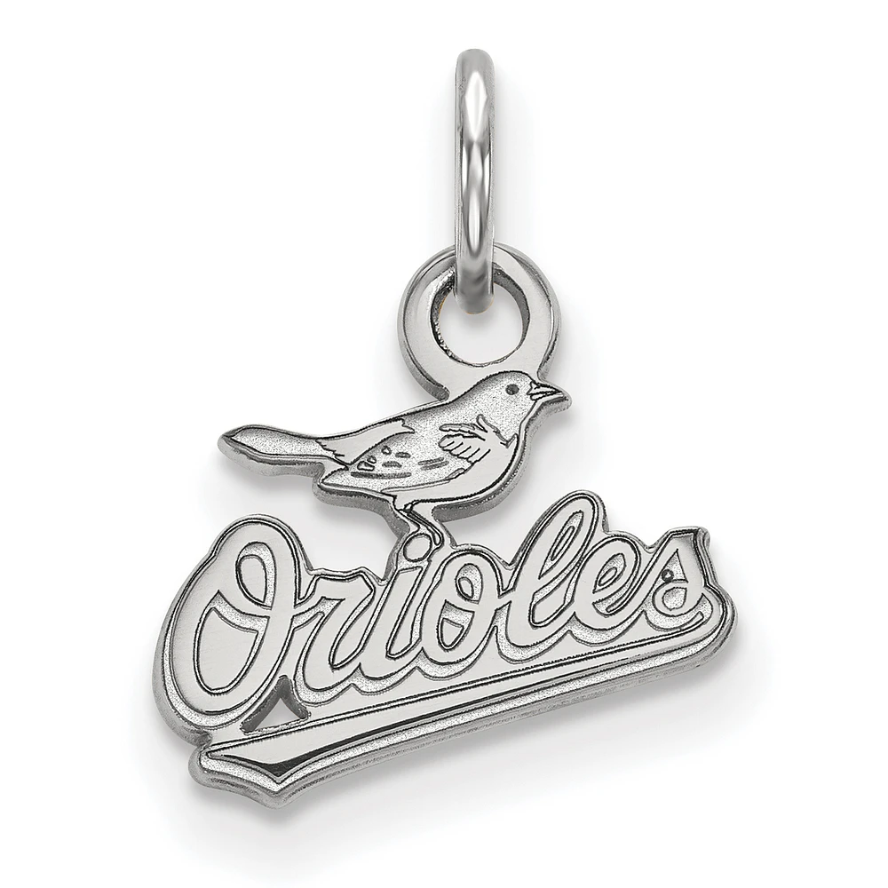 Women's Baltimore Orioles Sterling Silver Extra-Small Pendant