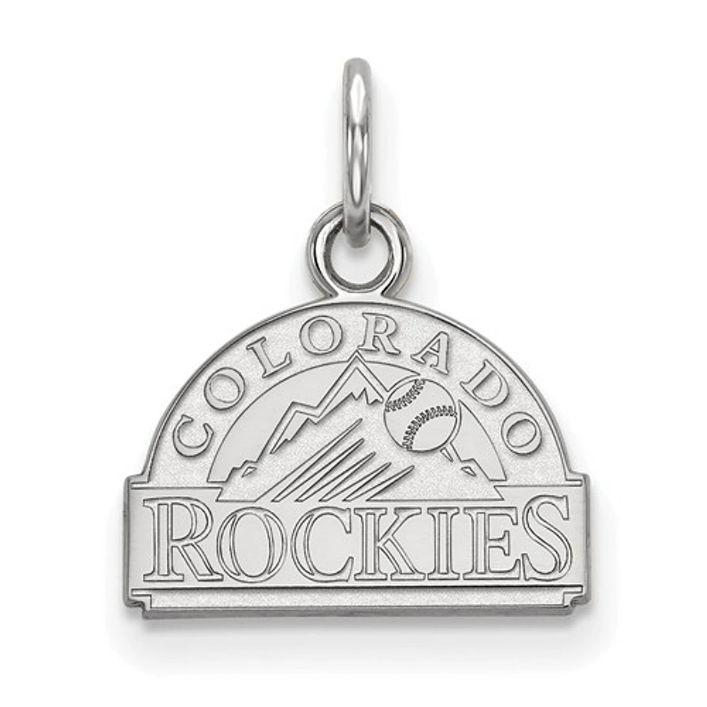Women's Colorado Rockies Sterling Silver Extra-Small Pendant