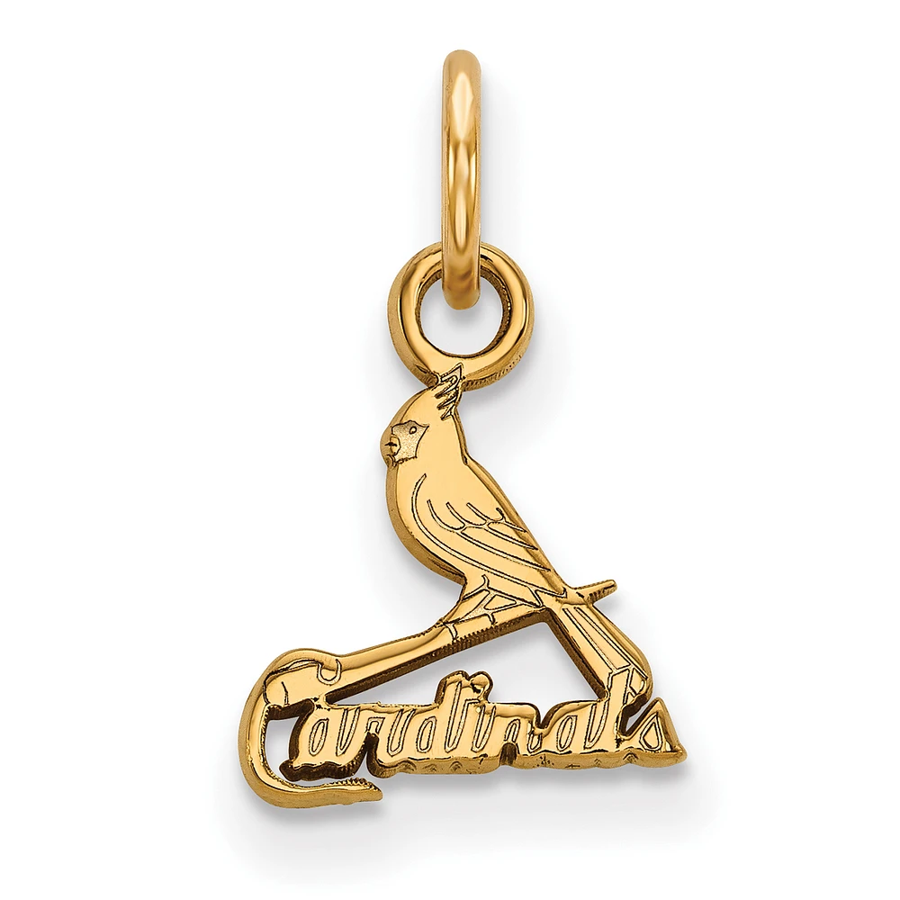 Women's St. Louis Cardinals Gold-Plated Sterling Silver Extra-Small Pendant