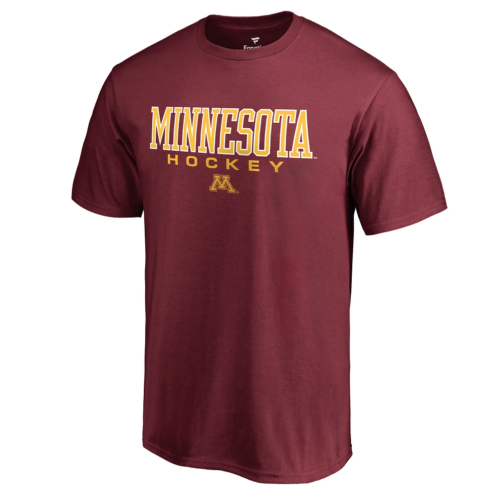 Men's Maroon Minnesota Golden Gophers Team Unity Hockey T-Shirt