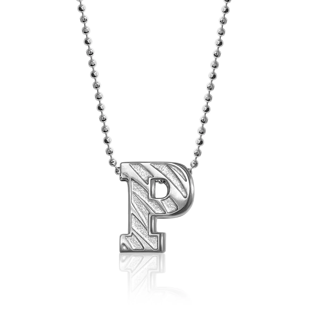 Women's Alex Woo Princeton Tigers Little Collegiate Sterling Silver Necklace