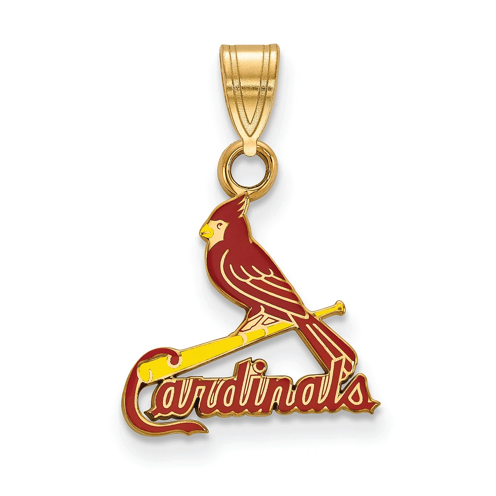Women's St. Louis Cardinals Gold-Plated Enamel Pendant