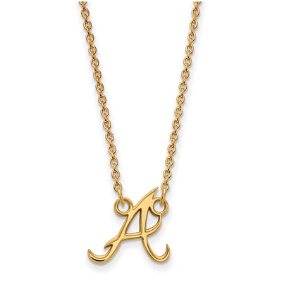 Women's Atlanta Braves Gold-Plated Small Pendant