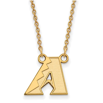 Women's Arizona Diamondbacks Gold-Plated Small Pendant