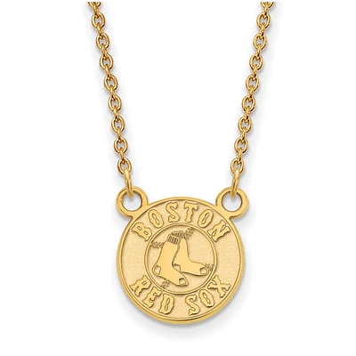 Women's Boston Red Sox Gold-Plated Small Pendant