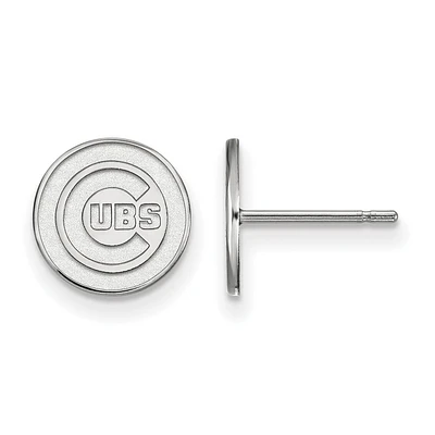 Women's Chicago Cubs Sterling Silver XS Post Earrings