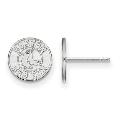 Women's Boston Red Sox Sterling Silver XS Post Earrings