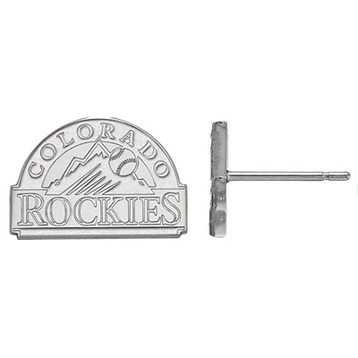 Women's Colorado Rockies Sterling Silver XS Post Earrings
