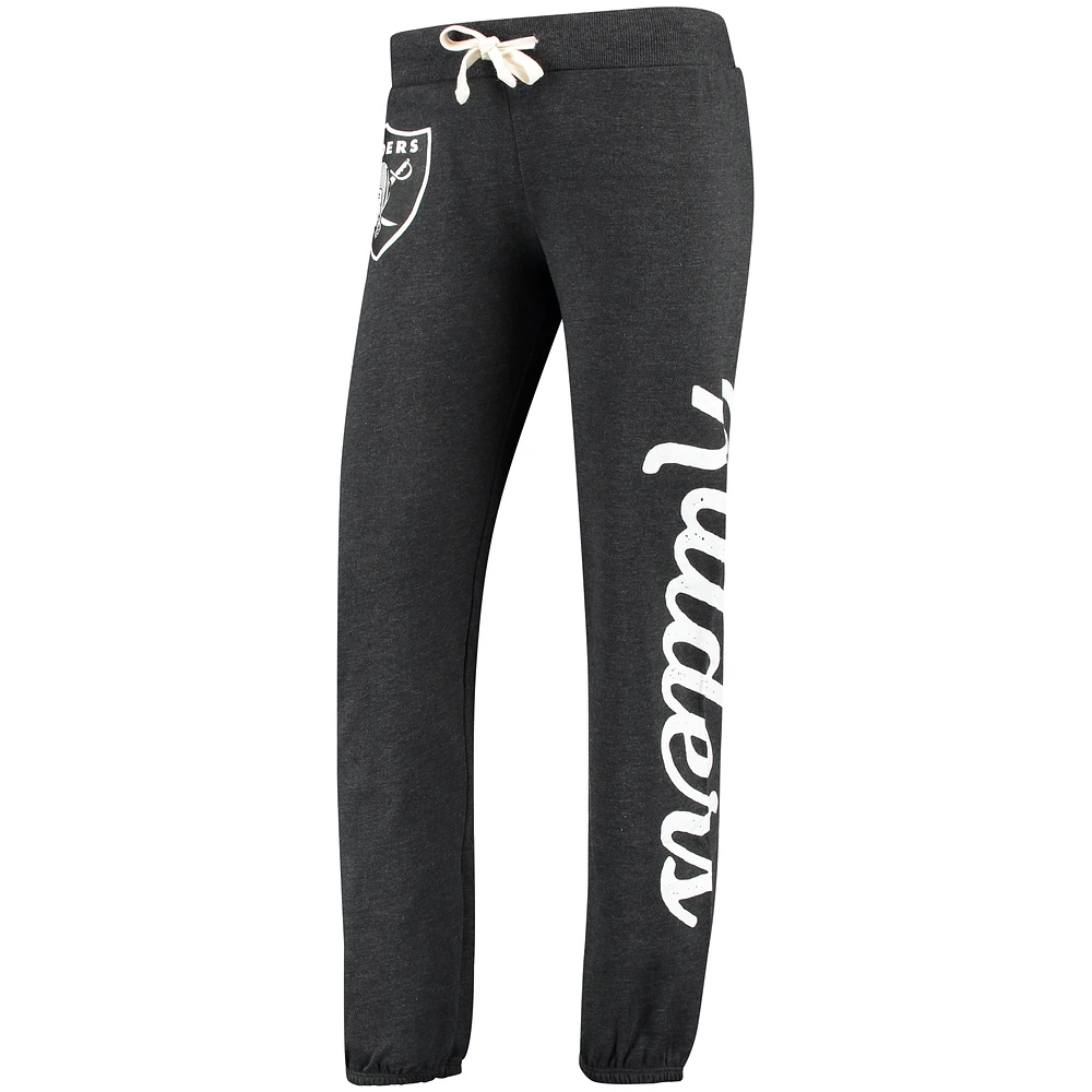 Women's G-III 4Her by Carl Banks Black Las Vegas Raiders Scrimmage Pants