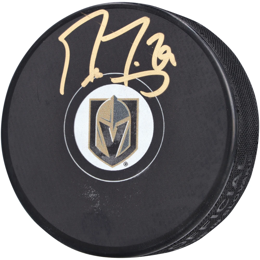 Marc-Andre Fleury Vegas Golden Knights Autographed Hockey Puck