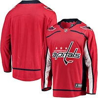 Youth Fanatics Red Washington Capitals Home Breakaway - Blank Jersey