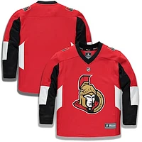 Youth Fanatics Red Ottawa Senators Home Replica - Blank Jersey