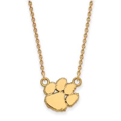 Women's Clemson Tigers Gold Plated Pendant Necklace