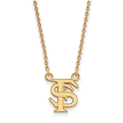 Women's Florida State Seminoles Gold Plated Pendant Necklace