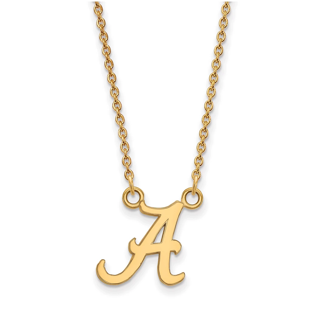 Women's Alabama Crimson Tide Gold Plated Pendant Necklace