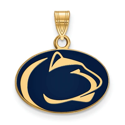 Women's Penn State Nittany Lions Gold Plated Small Enamel Pendant
