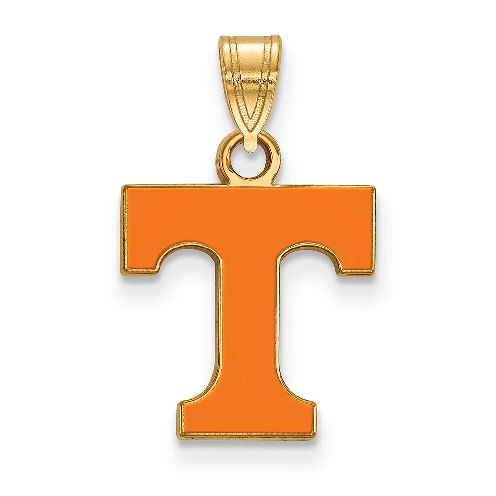 Women's Tennessee Volunteers Gold Plated Small Enamel Pendant